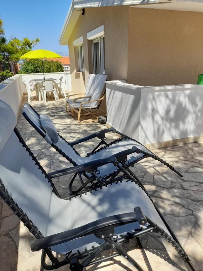 Familien Ferienhaus Vir Croatia 150M Strand Restaurant Einkaufen Екстериор снимка