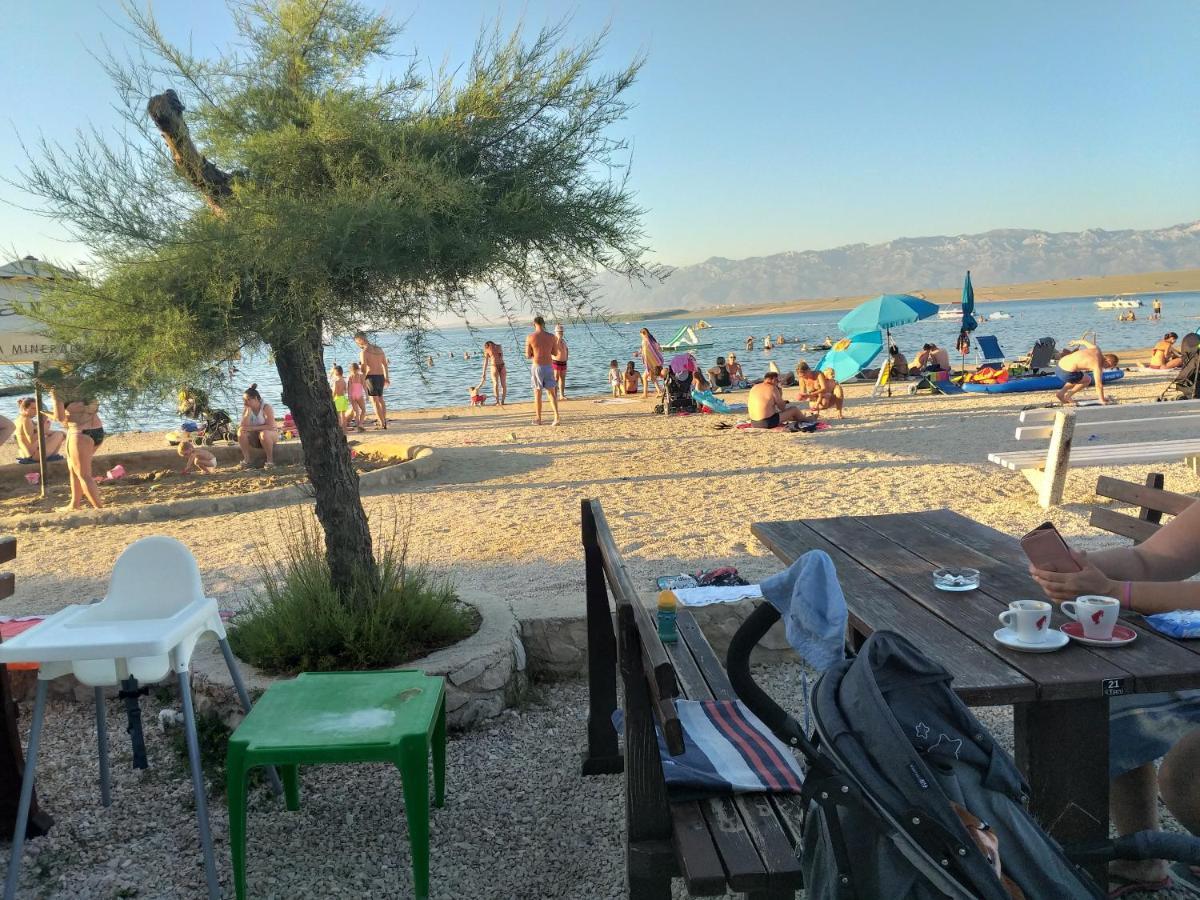 Familien Ferienhaus Vir Croatia 150M Strand Restaurant Einkaufen Екстериор снимка