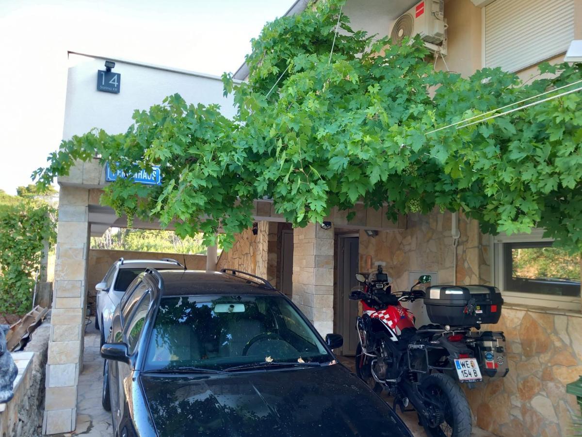 Familien Ferienhaus Vir Croatia 150M Strand Restaurant Einkaufen Екстериор снимка